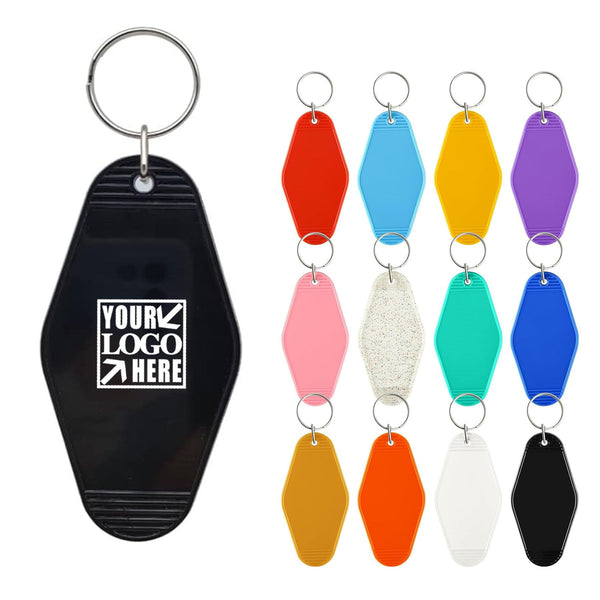 Retro Vintage Motel Keychain