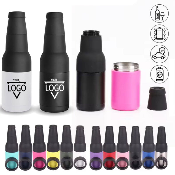 3-in-1 Insulated Cold Flask with Opener