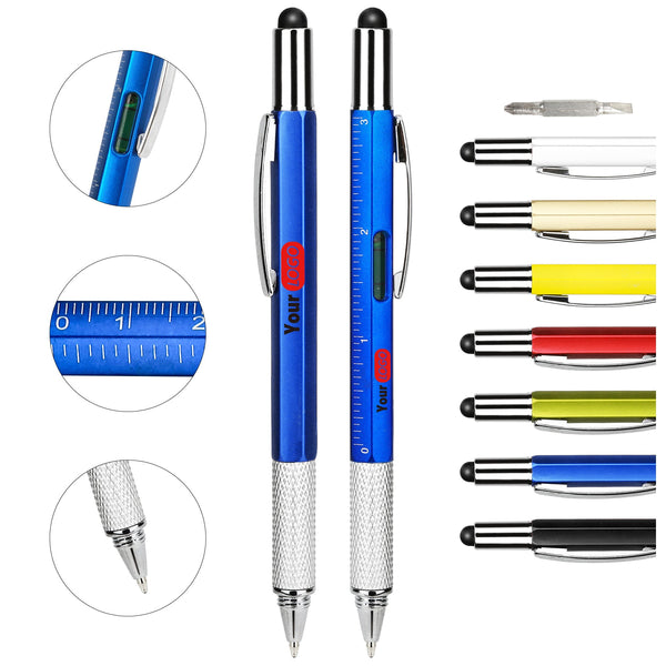 6 In 1 Multi Function Tool Pen