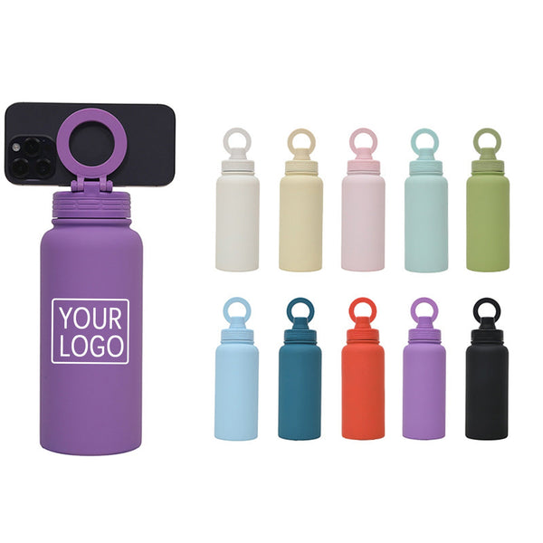 Mobile Phone Magnetic Stand Water Bottles