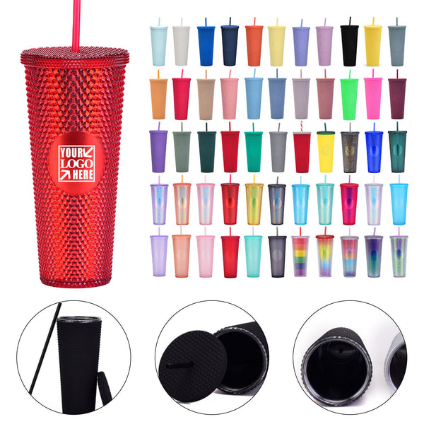 24oz Studded Matte Cup Tumbler