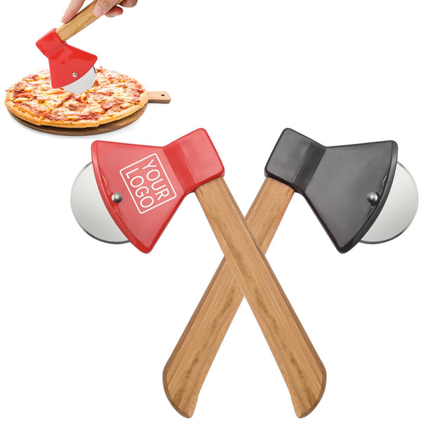 Bamboo-handled Single-wheel Pizza Cutter