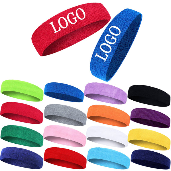 Running sweat-absorbing headband