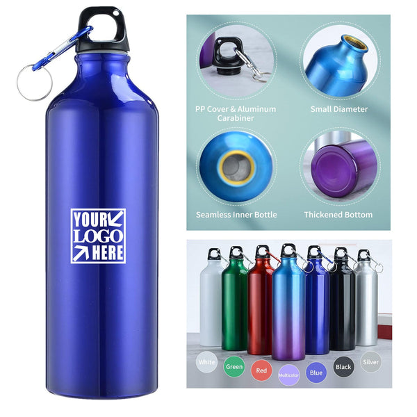 25OZ Aluminium Water Bottle with Washable Hook