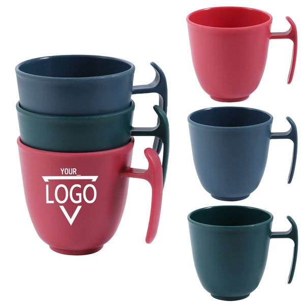 Plastic Handle Milk Cup
