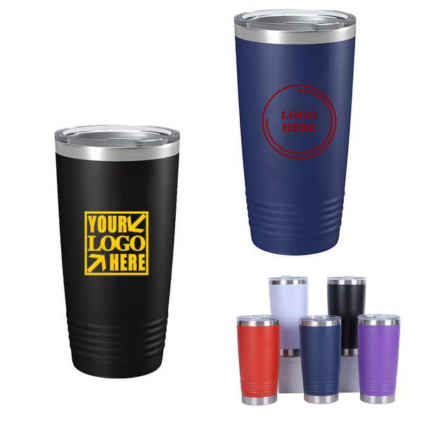20 Oz Stainless Steel Vacuum Insulated Ringneck Tumbler
