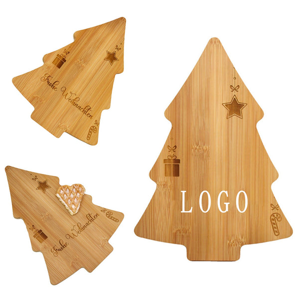 Bamboo Christmas Tree Cutting Board