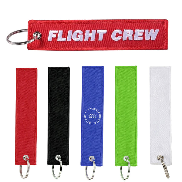 Woven Luggage Keychain Motorcycle Tag