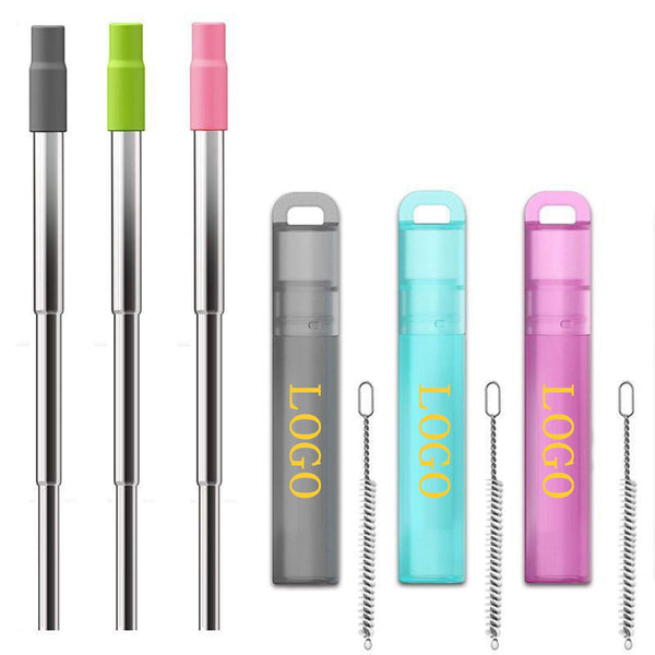 Stainless steel telescopic straw