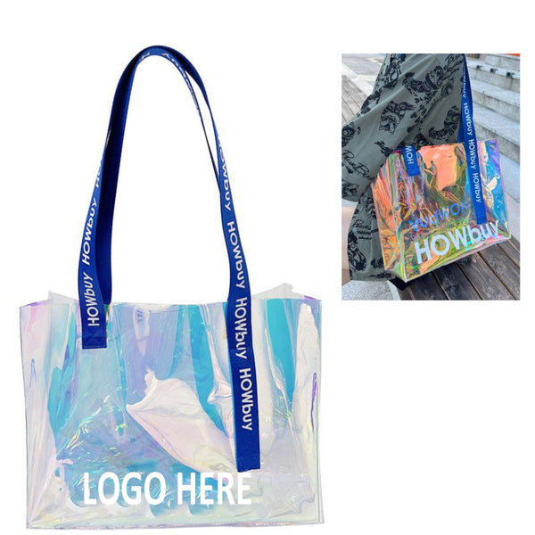 PVC Clear Beach Tote Bag