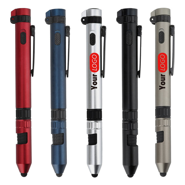 6-in-1 Outdoor Multi-Tool Flashlight Pen